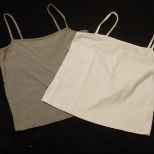2 Cropped Tank Tops